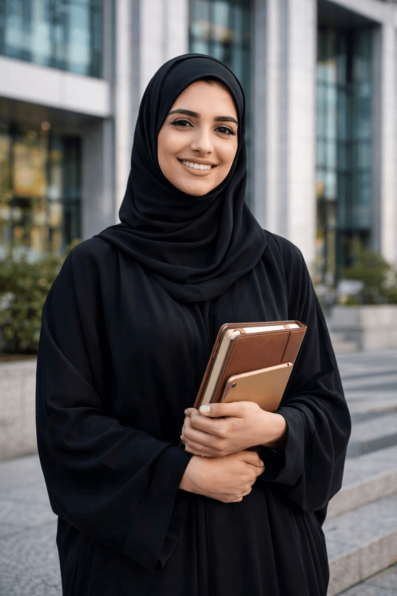 Smiling person